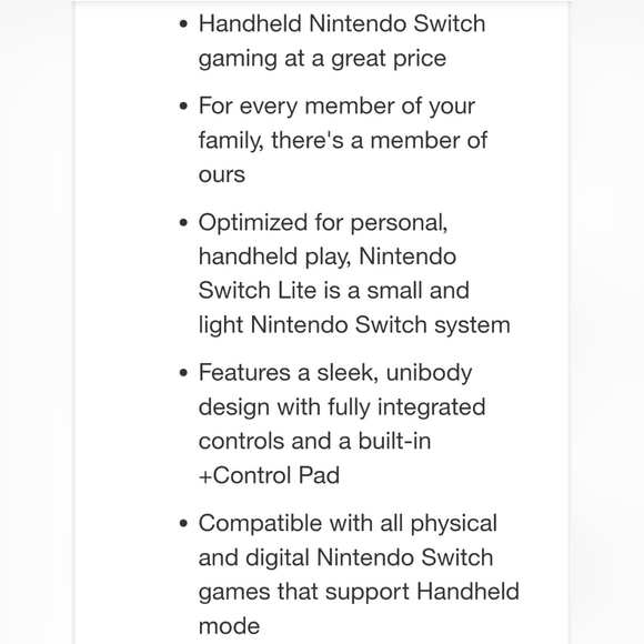 Ninetendo Switch lite, Charger & Case - Picture 4 of 4